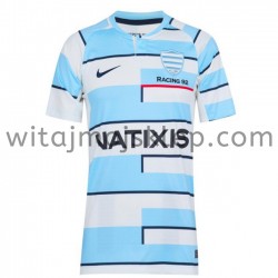 Koszulka Racing 92 Rugby Stroje Domowe 2021-2022 Krótkie Rękawy
