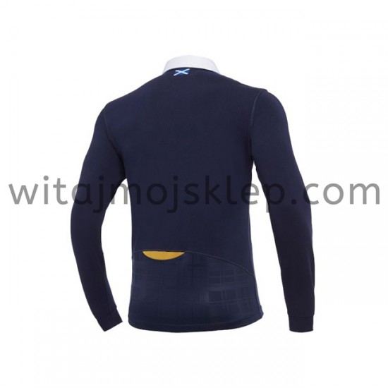 Koszulka Reprezentacja Szkocji w Rugby Stroje Domowe 2020-2021 Długie Rękawy