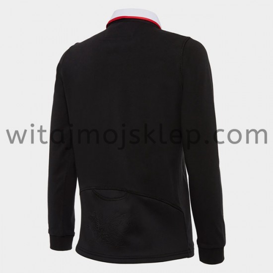 Koszulka Reprezentacja Walii w Rugby Classic Stroje Wyjazdowe 2020-2021 Długie Rękawy