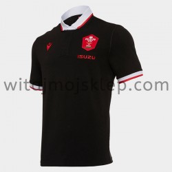 Koszulka Reprezentacja Walii w Rugby Classic Stroje Wyjazdowe 2020-2021 Krótkie Rękawy