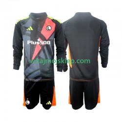 Koszulka Legia Warsaw Bramkarskie Dziecięca Stroje Domowe 2024-2025 Długie Rękawy